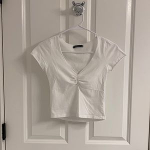 Brandy Melville Gina Top in White, one size fits all (fits sizes S-M)